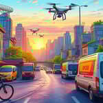El auge del delivery revoluciona la logística urbana