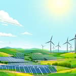Energía solar y eólica captan inversiones récord