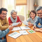 Haz reuniones familiares para revisar avances económicos