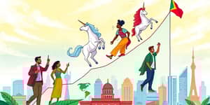 Nuevos unicorns en mercados emergentes lideran rondas de capital
