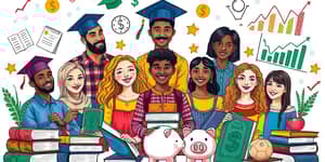 Incluye metas educativas en la organización financiera