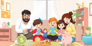 Enseña educación financiera a los más pequeños de la casa