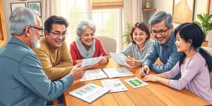 Haz reuniones familiares para revisar avances económicos
