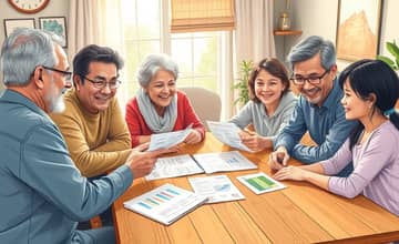 Haz reuniones familiares para revisar avances económicos