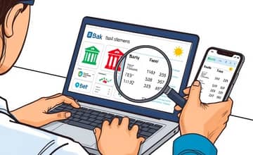 Revisa las tarifas bancarias y busca opciones más económicas