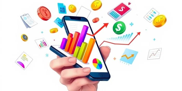 Utiliza aplicaciones para registrar y analizar tus gastos