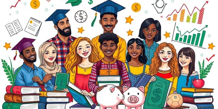 Incluye metas educativas en la organización financiera