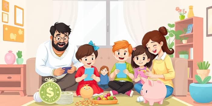 Enseña educación financiera a los más pequeños de la casa