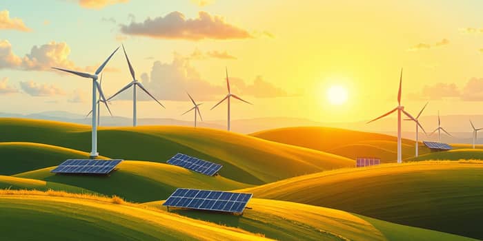 Apuestas por empresas de energía solar y eólica
